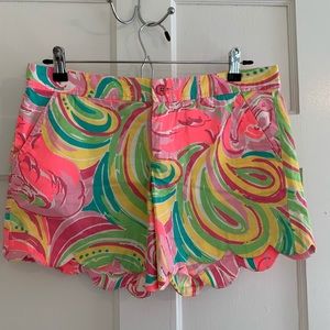 Lilly Pulitzer buttercup shorts All Nighter